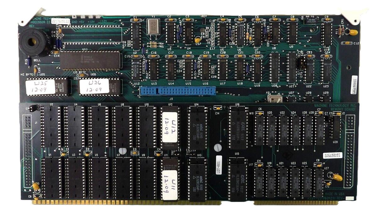 Used Machine Technology 2217605133 Processor II PCB Card Working Surplus