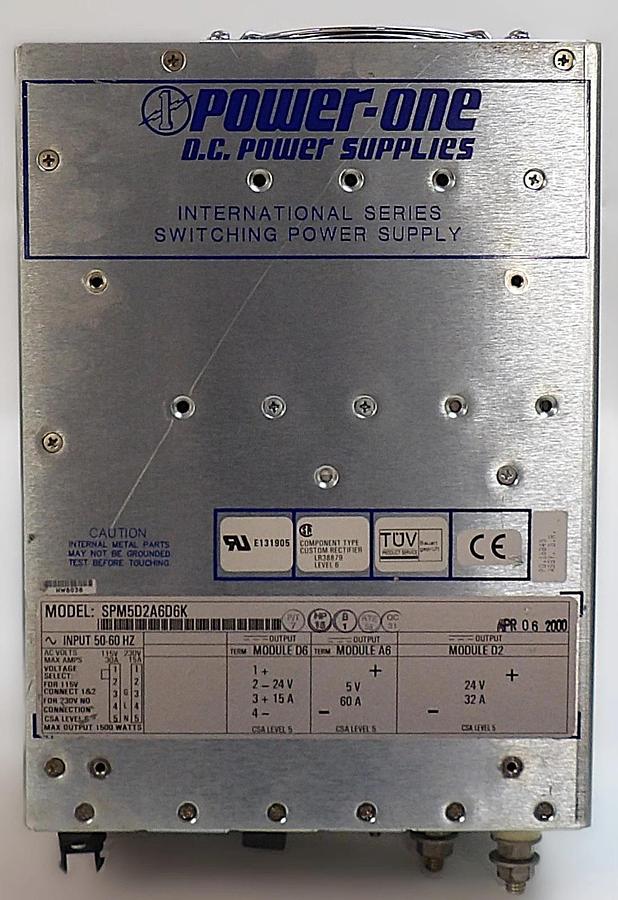 Used Power-One SPM5D2A6D6K Switching Power Supply Reseller Lot of 2 Working Surplus