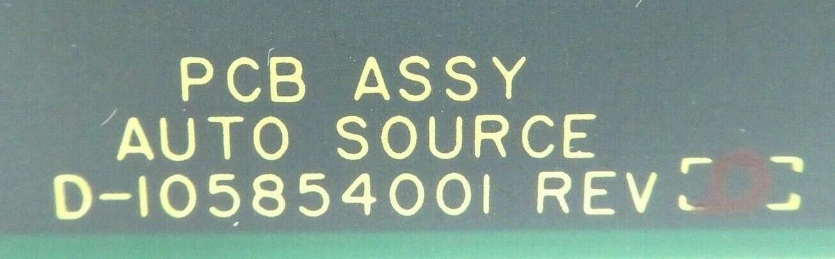 Used Varian Semiconductor VSEA D-105854001 Auto Source Board PCB Rev. D Working Spare