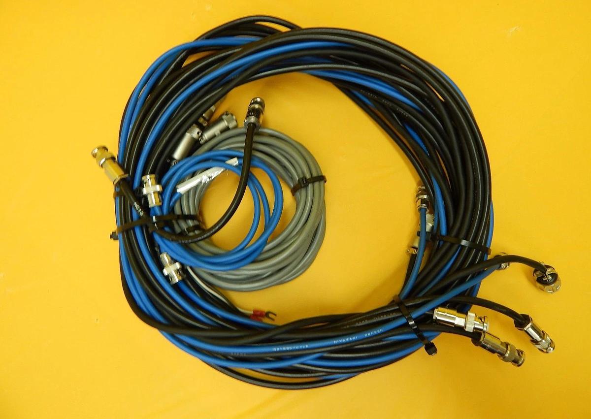 Used JEOL EM-24070 MCP Controller and Cable Set JEM-2010F TEM Used Working