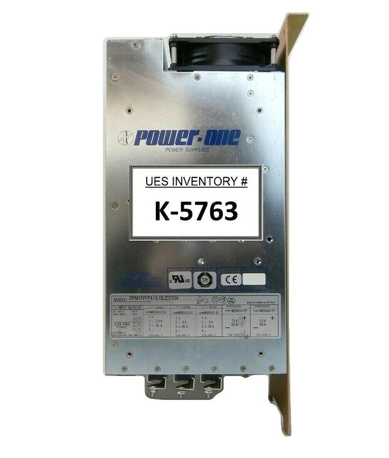Used Power-One RPM5FPFPA1A1BJCS704 Power Supply 2500W Schlumberger 97171047 Working