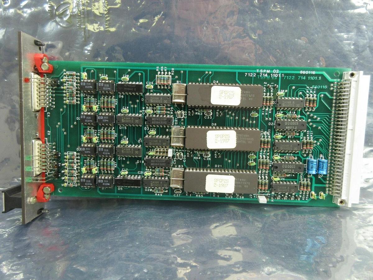 Used Philips 7122 714 1101.1 Processor PCB Card TSPM 02 ASML PAS 5000/2500 Used
