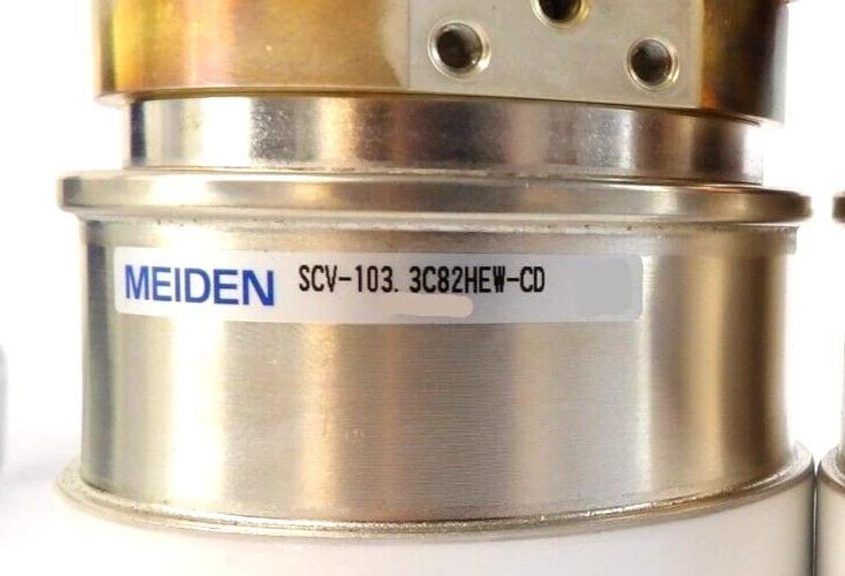 Used Meiden SCV-103. 3C82HEW-CD Variable Vacuum Capacitor PK266-02AR22 Lot of 4