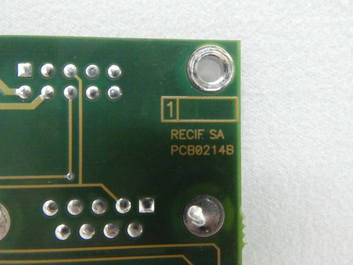 Used RECIF Technologies DISCH0214D Board PCB PCB0214B Working Surplus