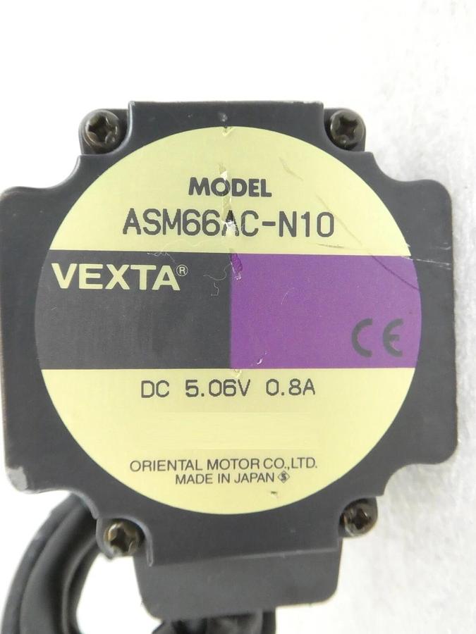 Used Oriental Motor ASM66AC-N10 DC Servo Motor VEXTA Lot of 2 Working Surplus