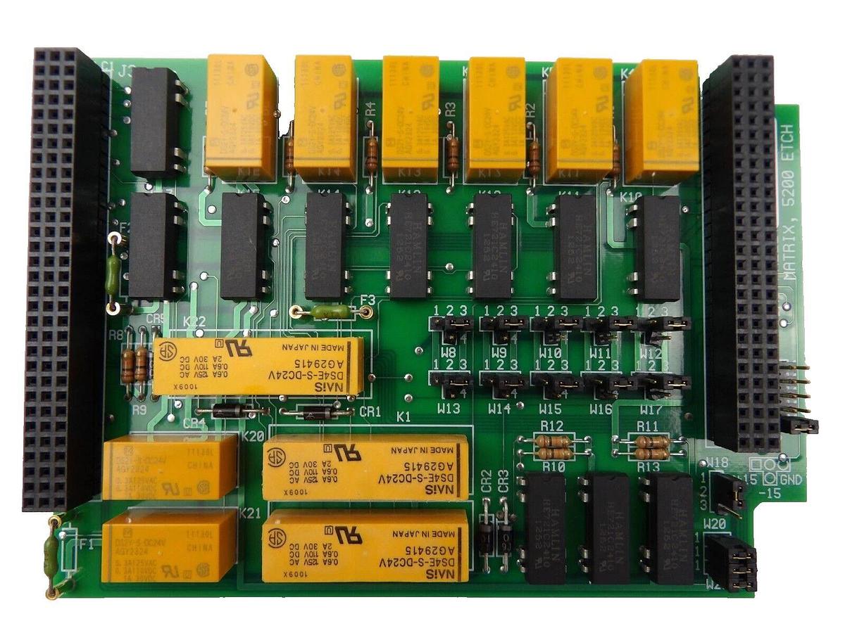 AMAT Applied Materials 0100-35267 Gas Pallet Interlock Matrix PCB 5200 Etch New