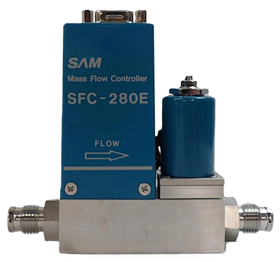 Used SAM Hitachi SFC280ERC-4V Mass Flow Controller MFC Lot of 4 Working