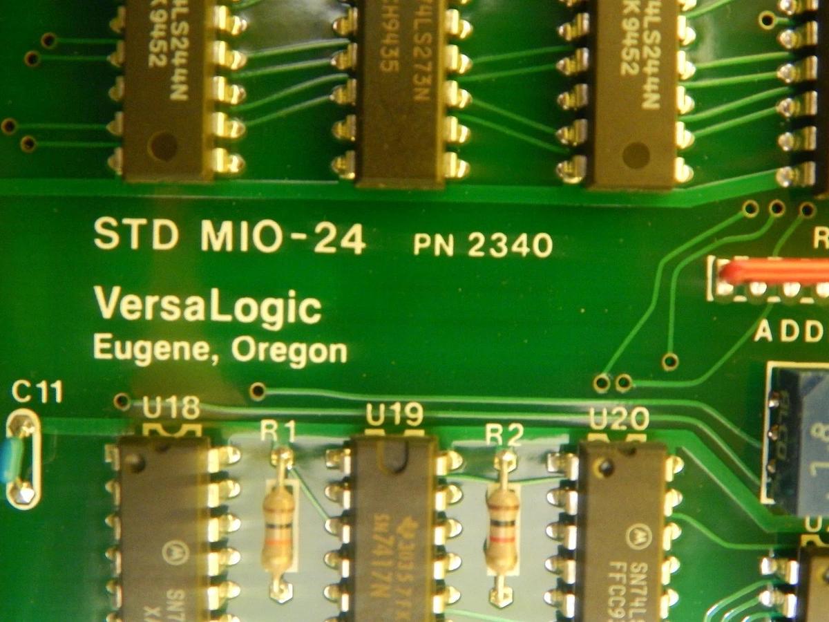 Used VersaLogic 7100-5192-03 Relay PCB Card VL-MIO-24 2340 AG Associates 4100s Used