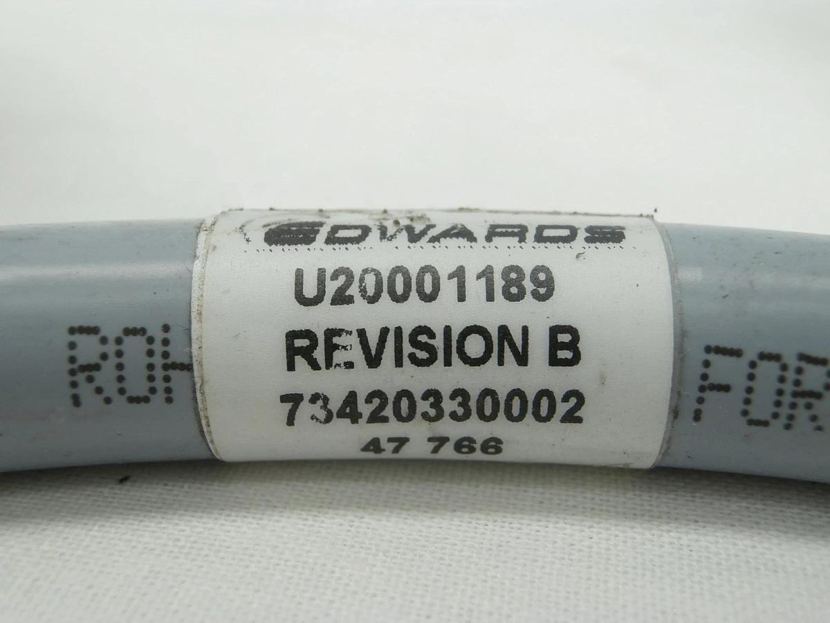 Used Edwards U20001189 iGX Series Vacuum Pump Power Cable 7 Foot Lot of 4 Working