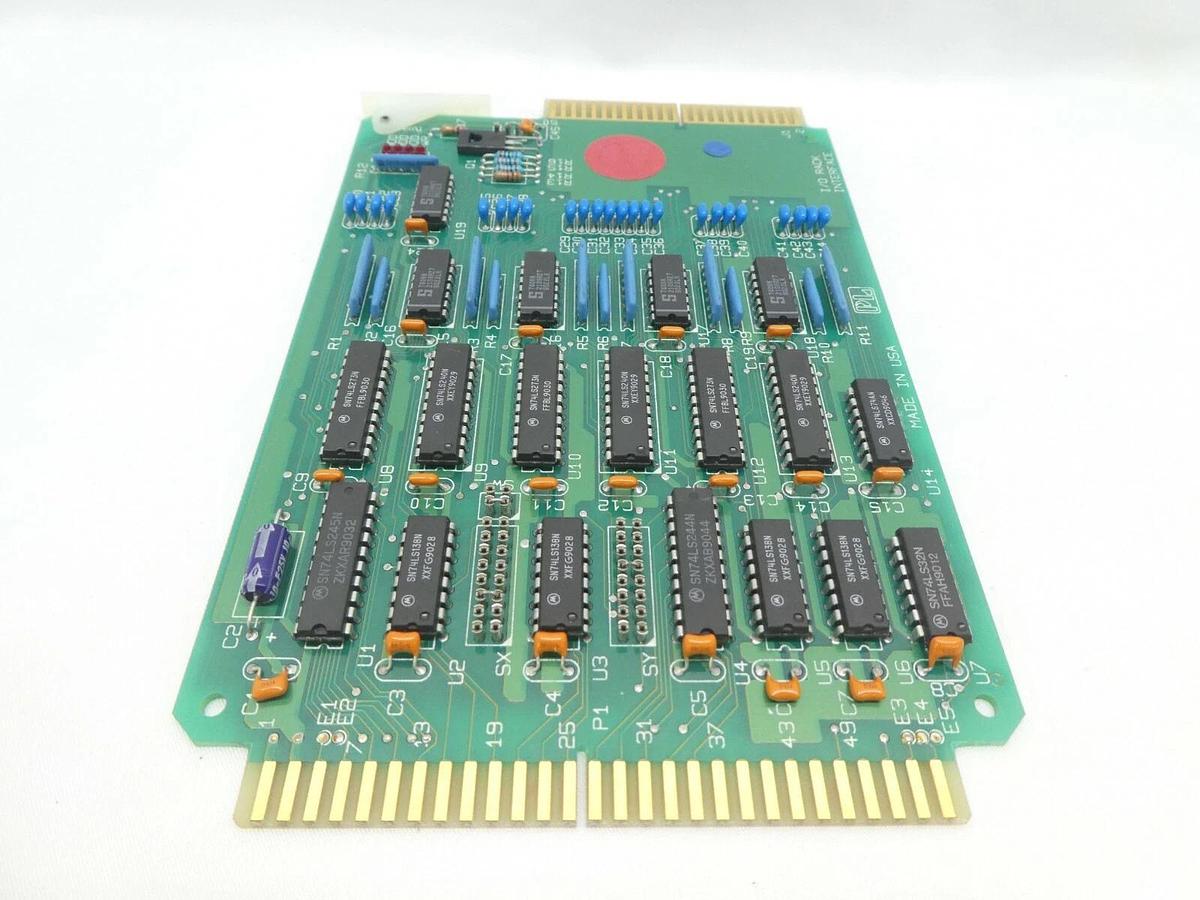 Pro-Log 7507 I/O Rack Interface PCB Card Rev. 002 Verteq 1066514-1 New Spare