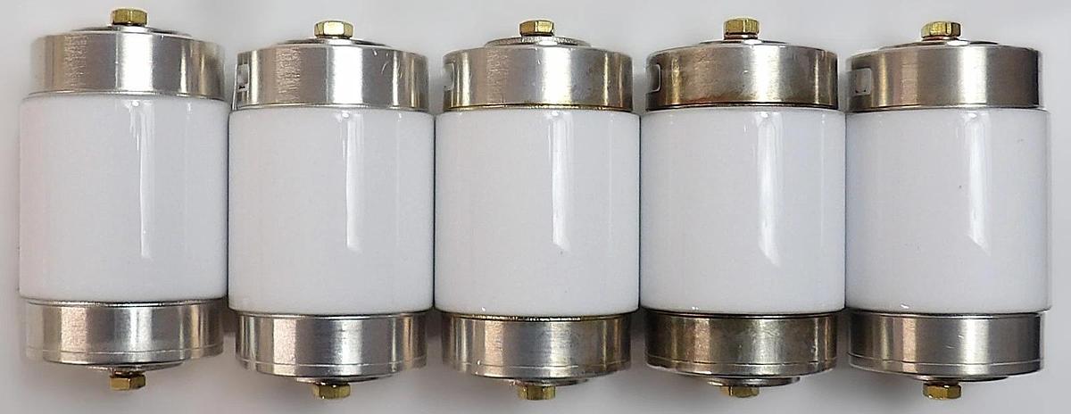 Used Meiden 12110017 12110035 Variable Vacuum Capacitor Lot of 5 Working