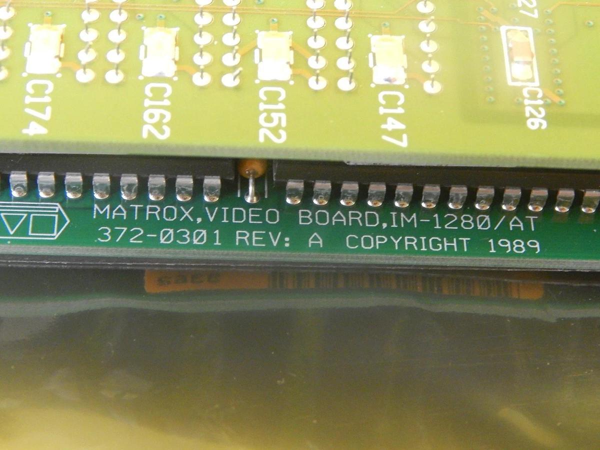 Used Matrox IM-1280/E/1/4/F Video Board Image Series PCB KLA-Tencor 2552X Used