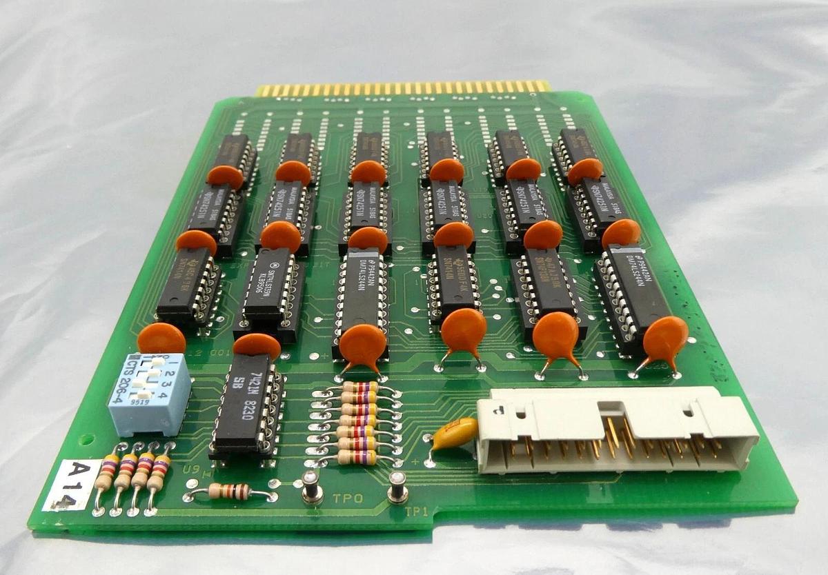 Used Varian Semiconductor VSEA D-H012 001 I/O Expansion PCB Card D-H0124001 Working