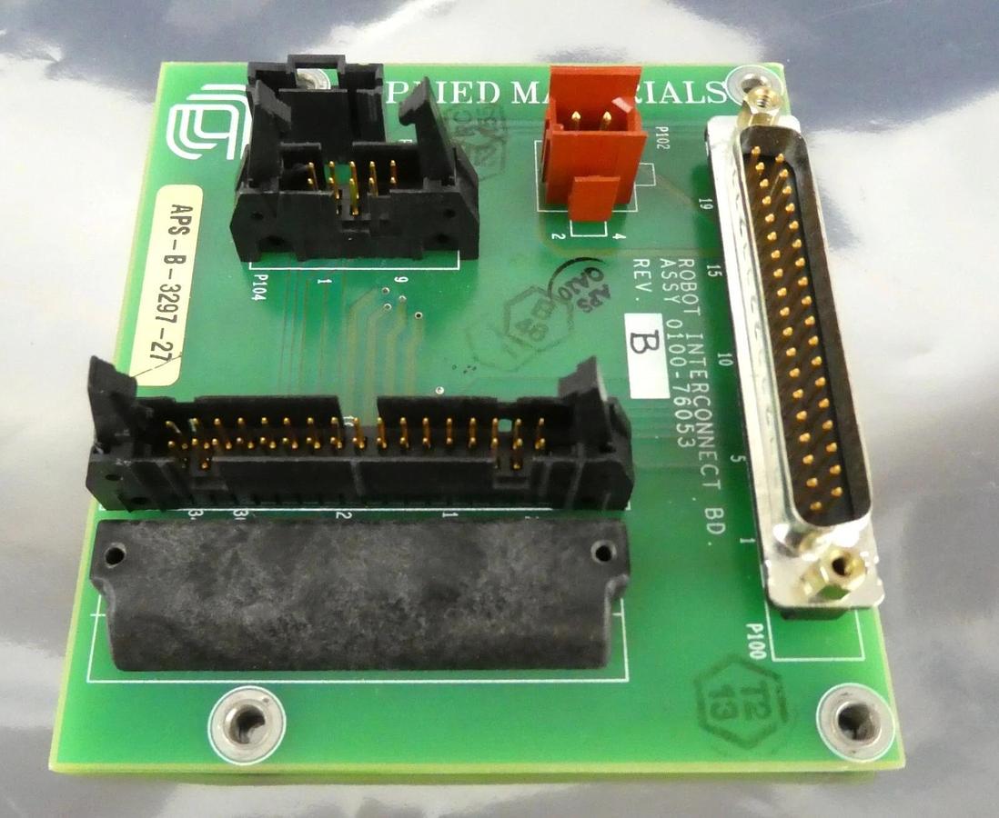 Used AMAT Applied Materials 0100-76053 Robot Interconnect PCB Assembly Working Spare