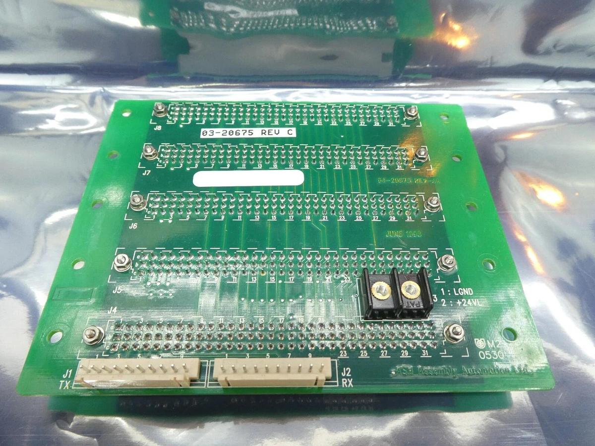Used ASM Assembly Automation 03-20675 Backplane PCB Rev. C Working Surplus