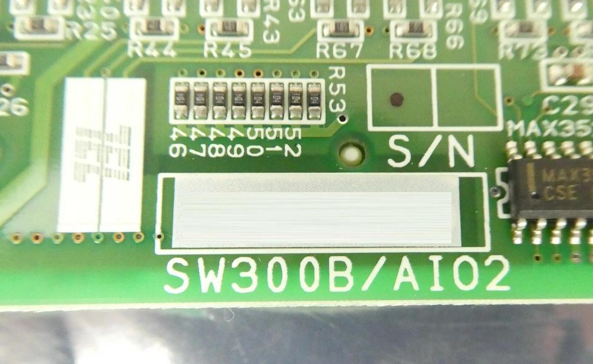 Used TEL Tokyo Electron 3M80-001582-13 Input/Output PCB SW300B/AIO2 Trias CVD Working