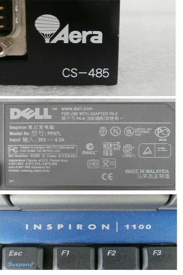 Used Aera MFC Mass Flow Controller Calibration Set EyeD Endpoint CS-485 PS-74DA Spare