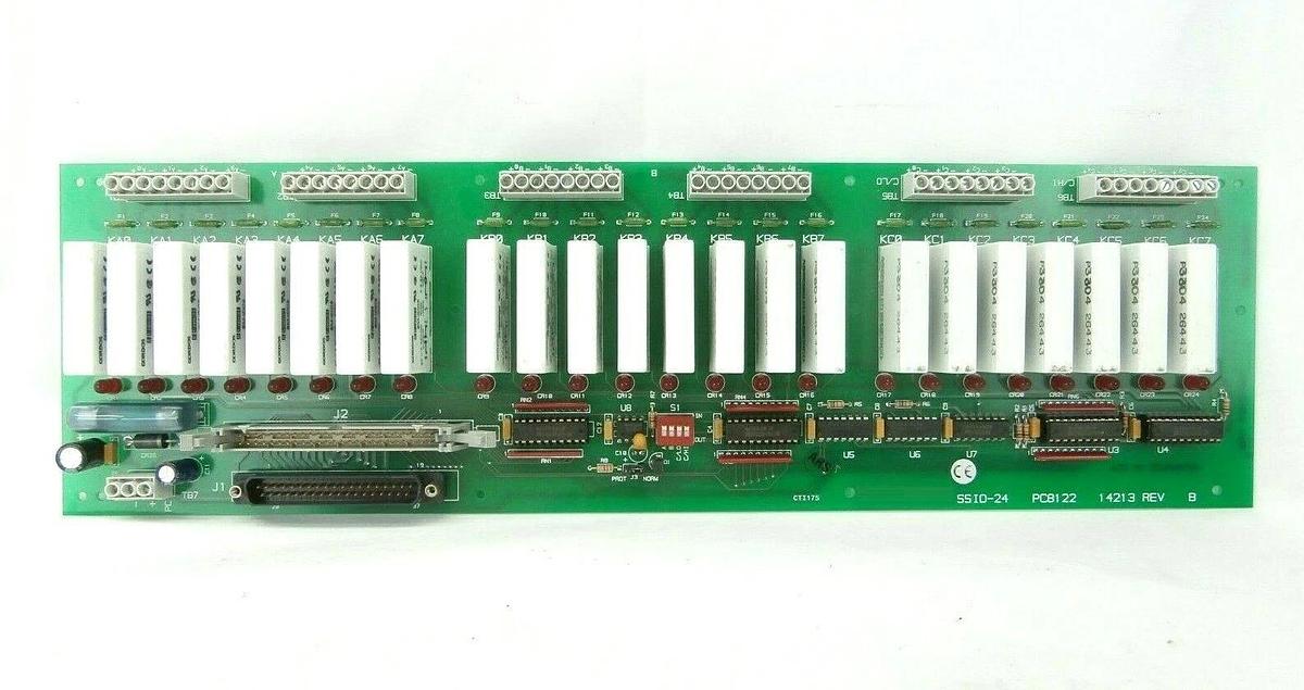 Used Keithley 14213 Relay Board PCB SSIO-24 PC8122 Gordos SM-IDC5 Working Spare