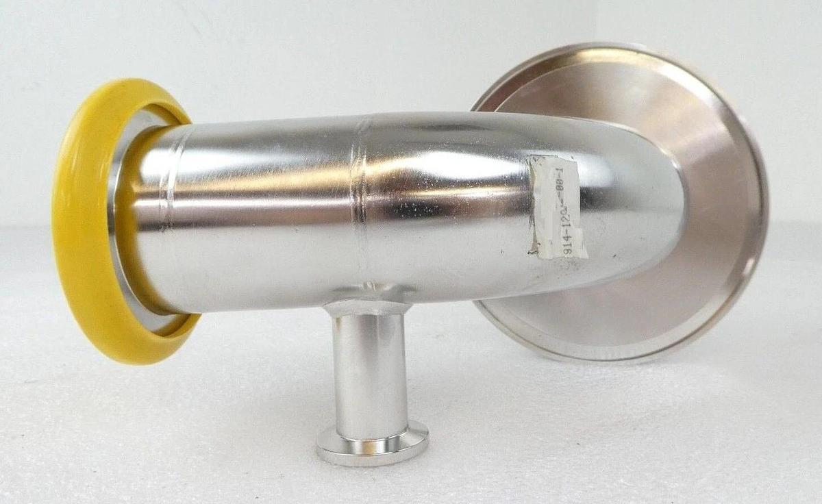 Mattson 914-12012-00 High Vacuum 90° Elbow Tee ISO100 ISO-K to NW50 Lot of 9 New