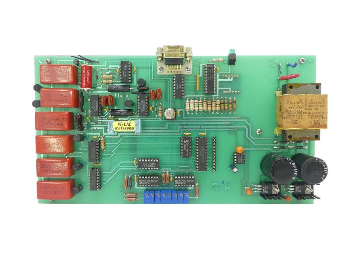 Used Varian Semiconductor Equipment VSEA 16731 XPC PCB Card Rev. B Working Surplus