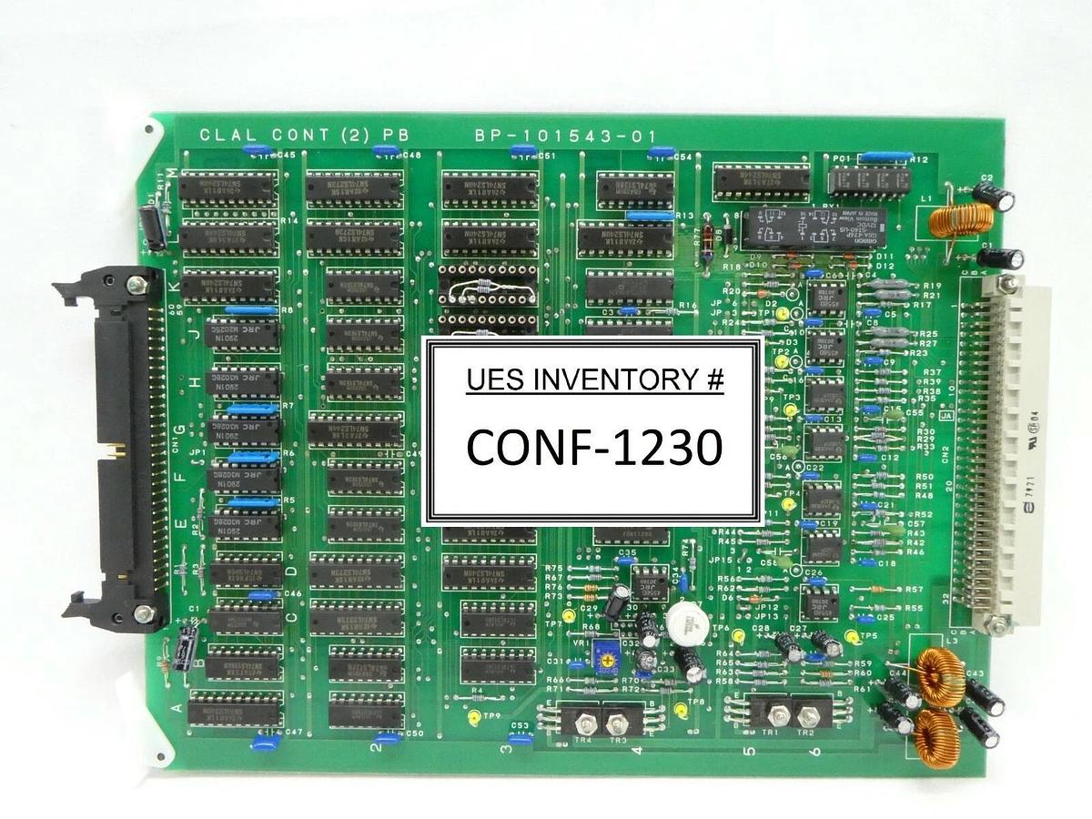 Used JEOL BP101543-01 CLAL CONT(2) PB PCB Card JWS-7555S SEM Working Spare