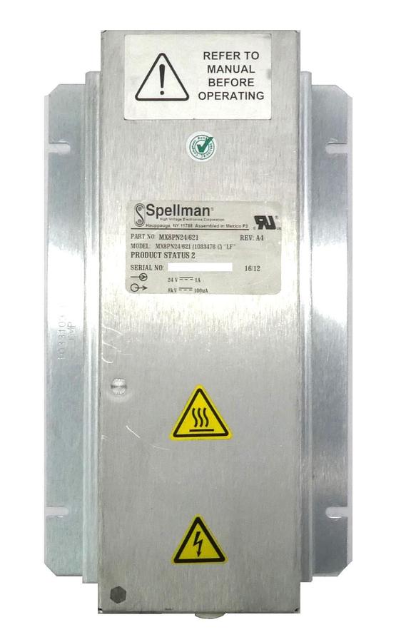 Used Spellman MX8PN24/621 Power Supply MX8PN24/621AB (1033476 C) AB Sciex Working