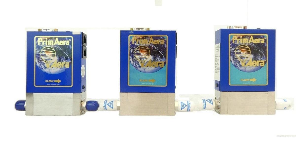 Used Aera FC-PA980C Mass Flow Controller MFC PrimAera 4002-099-0658 Lot of 3 Working