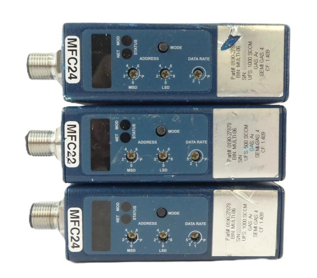 Used Aera PI-980 Mass Flow Controller MFC Reseller Lot of 16 Working Surplus