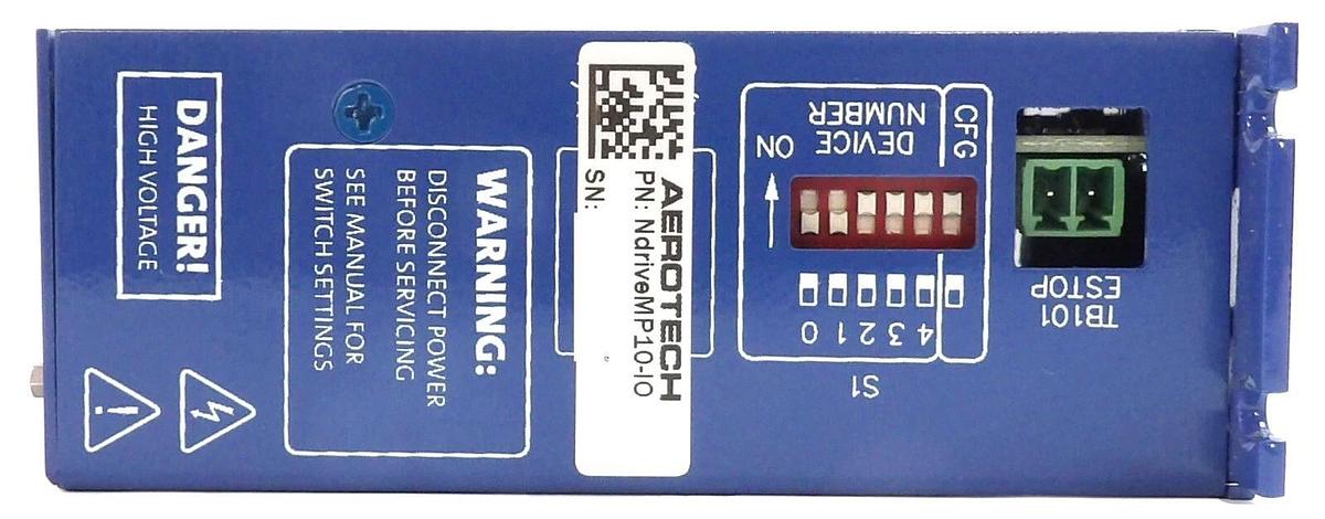 Used Aerotech NdriveMP10-IO Networked Digital Servo Amplifier A3200 MP Working