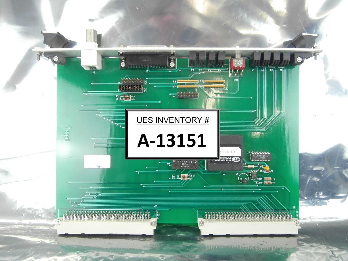 Used Tegal 98-354-002 CPU Transition Board VME PCB Card Used Working