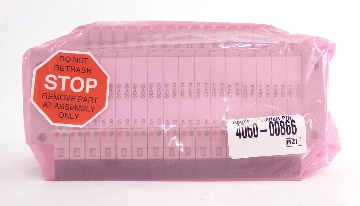 SMC VV5Q11-16-DAP00151 16-Port Pneumatic Manifold AMAT 4060-00866 New Surplus