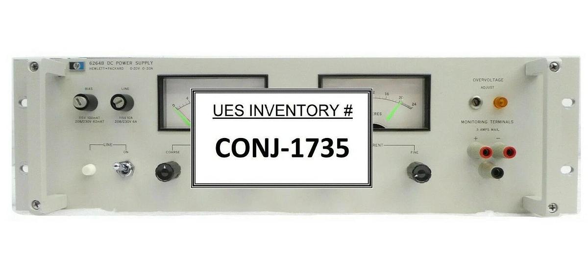 Used HP Hewlett-Packard 6264B Power Supply Varian 7859500000 Agilent VSEA Working