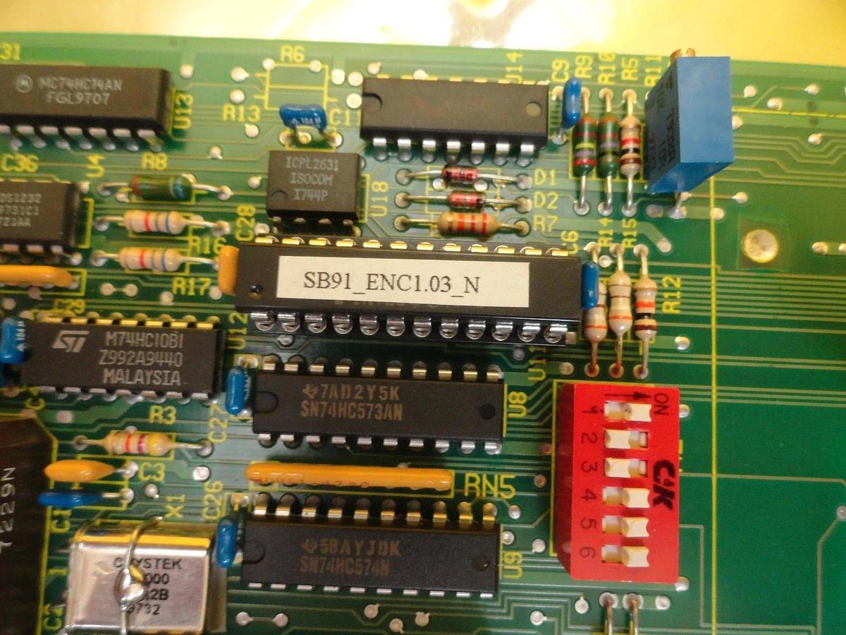 Used ACS Electronics SB91/P Single Axis Controller PCB Card AMAT WF 720 Used