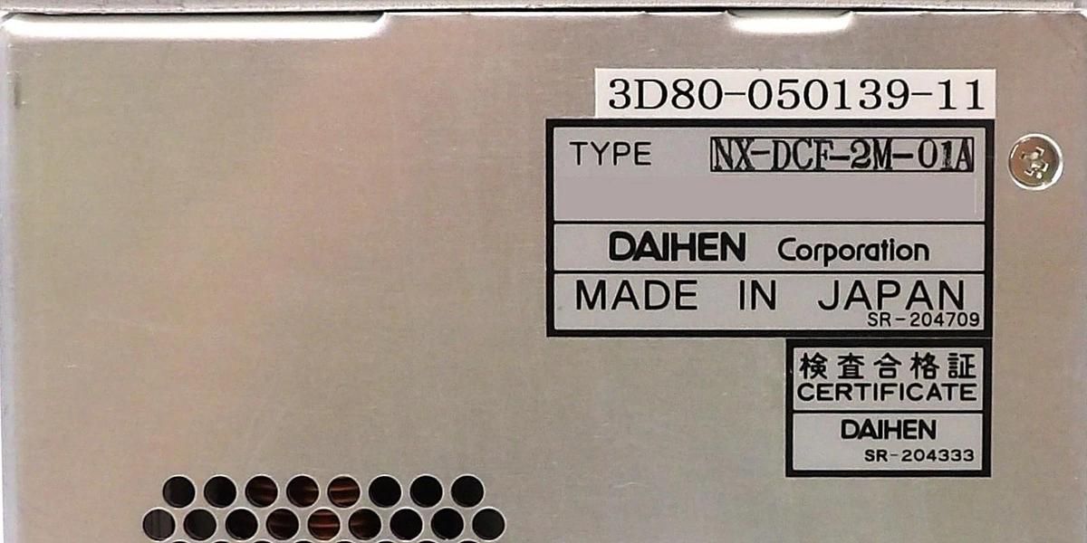 Used Daihen NX-DCF-2M-01A RF Auto Matcher TEL 3D80-050139-11 Working Surplus