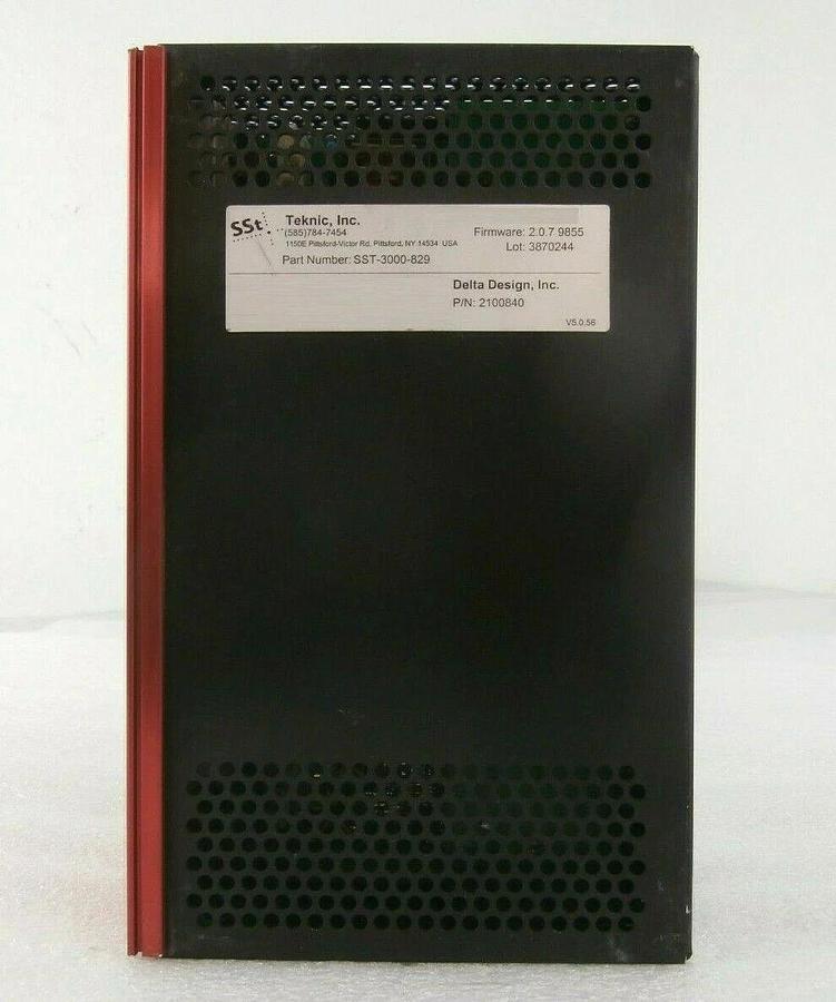 Used Teknic SST-3000-829 Servo Drive SSt-3000 Delta Design 2100840 2.0.7 9855 Working