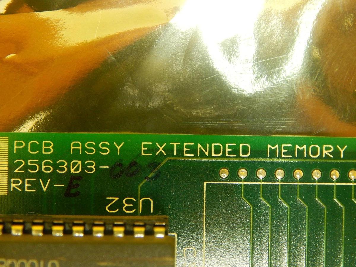 Used Electroglas 256303-003 Extended Memory PCB Card Working Surplus