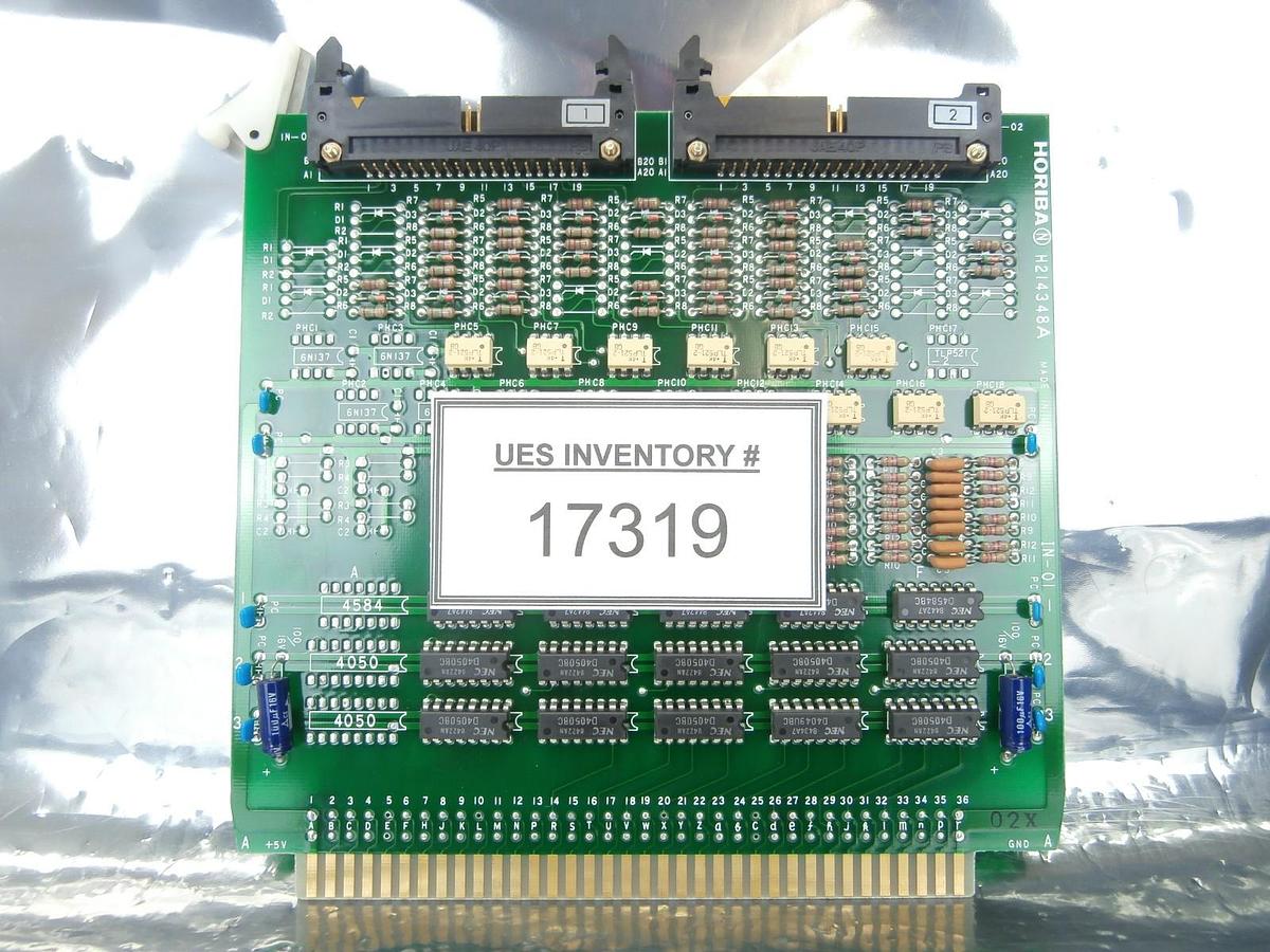 Used Horiba H214348A Signal Input Board PCB Card IN-01 PD-201A Used Working