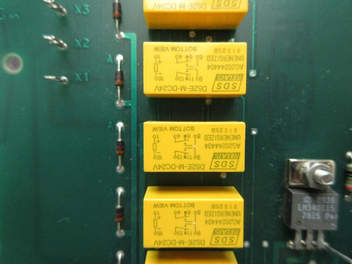 Used ASML 4022.428.1763 Relay PCB Card ASML PAS 5000/2500 Wafer Stepper Used Working