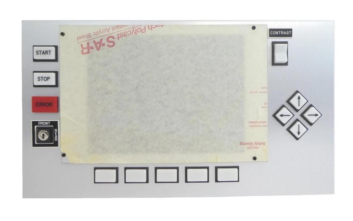 Axcelis Technologies 250712 Display AUX Rear System Monitor New Surplus