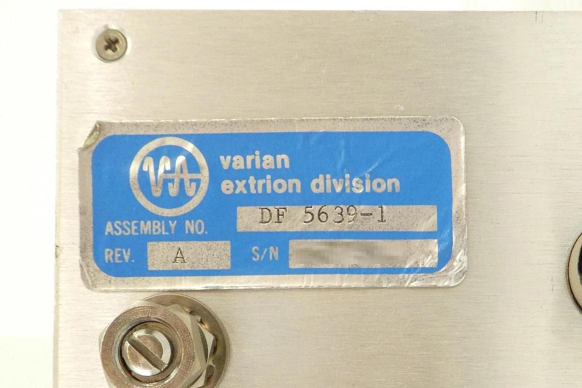 Used Varian Ion Implant Systems F-5639-1 Extraction Voltage Control 107787001 Spare