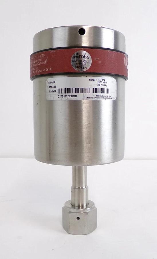 Used MKS Instruments D27B11TCEC0B0 Baratron Dual Range Manometer Lot of 2 Surplus