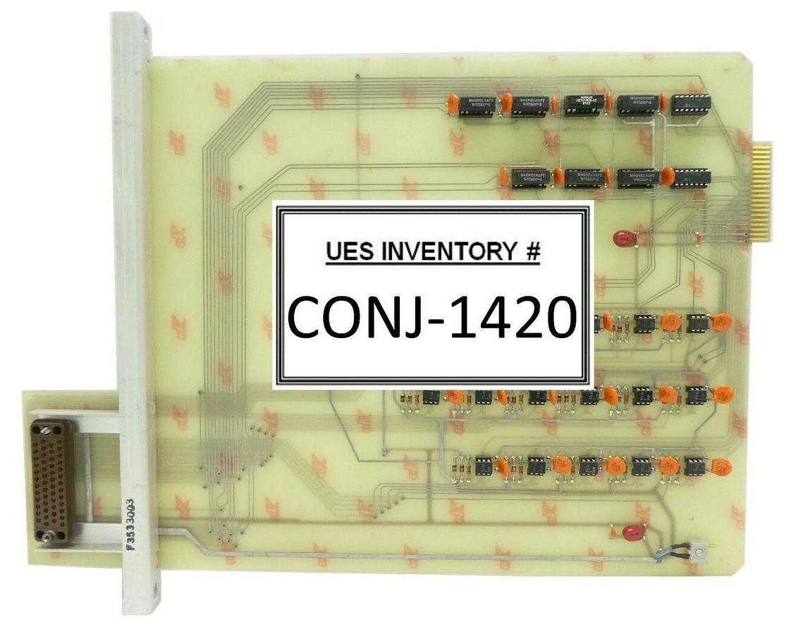 Used Varian Semiconductor VSEA E-F3849001 Isolation Interlock PCB Rev. A Working