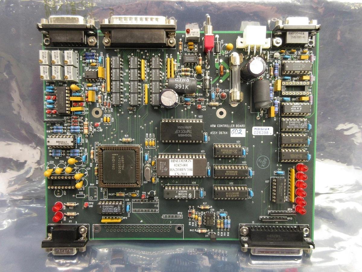 Used Hine Design 06764002 Arm Controller Board PCB GaSonics Aura A-2000LL Used