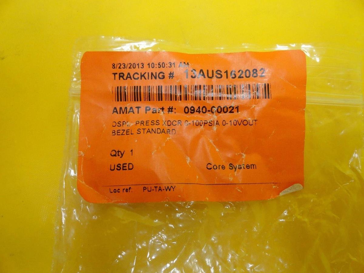Used Millipore SureView DR Display Module AMAT 0940-00021 Lot of 10 Used Working