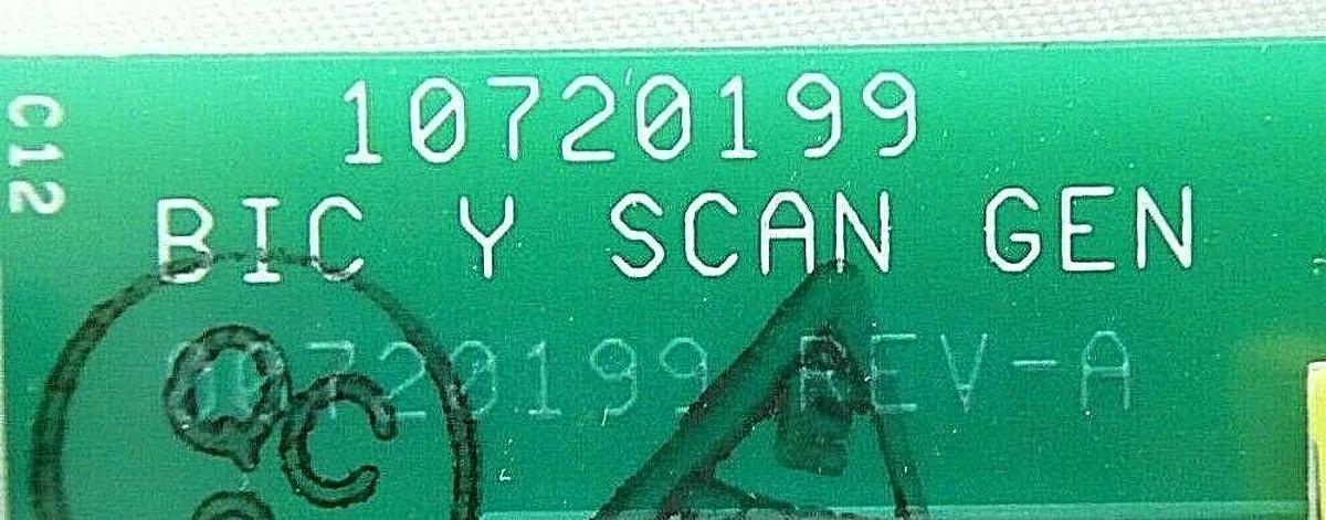 Used Brookhaven 10720199 Y Scan Gen PCB Card Rev. A Varian E20000183 Working Surplus