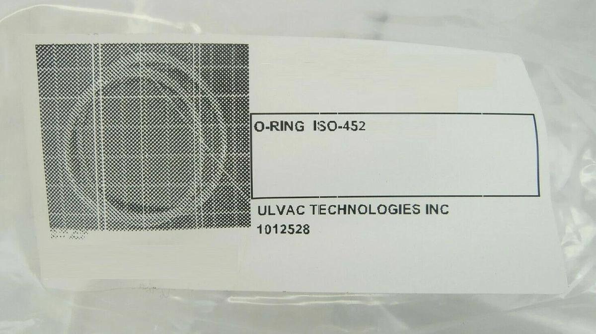 Ulvac Technologies 1012528 O-Ring ISO-452 SIL Reseller Lot of 14 New Surplus