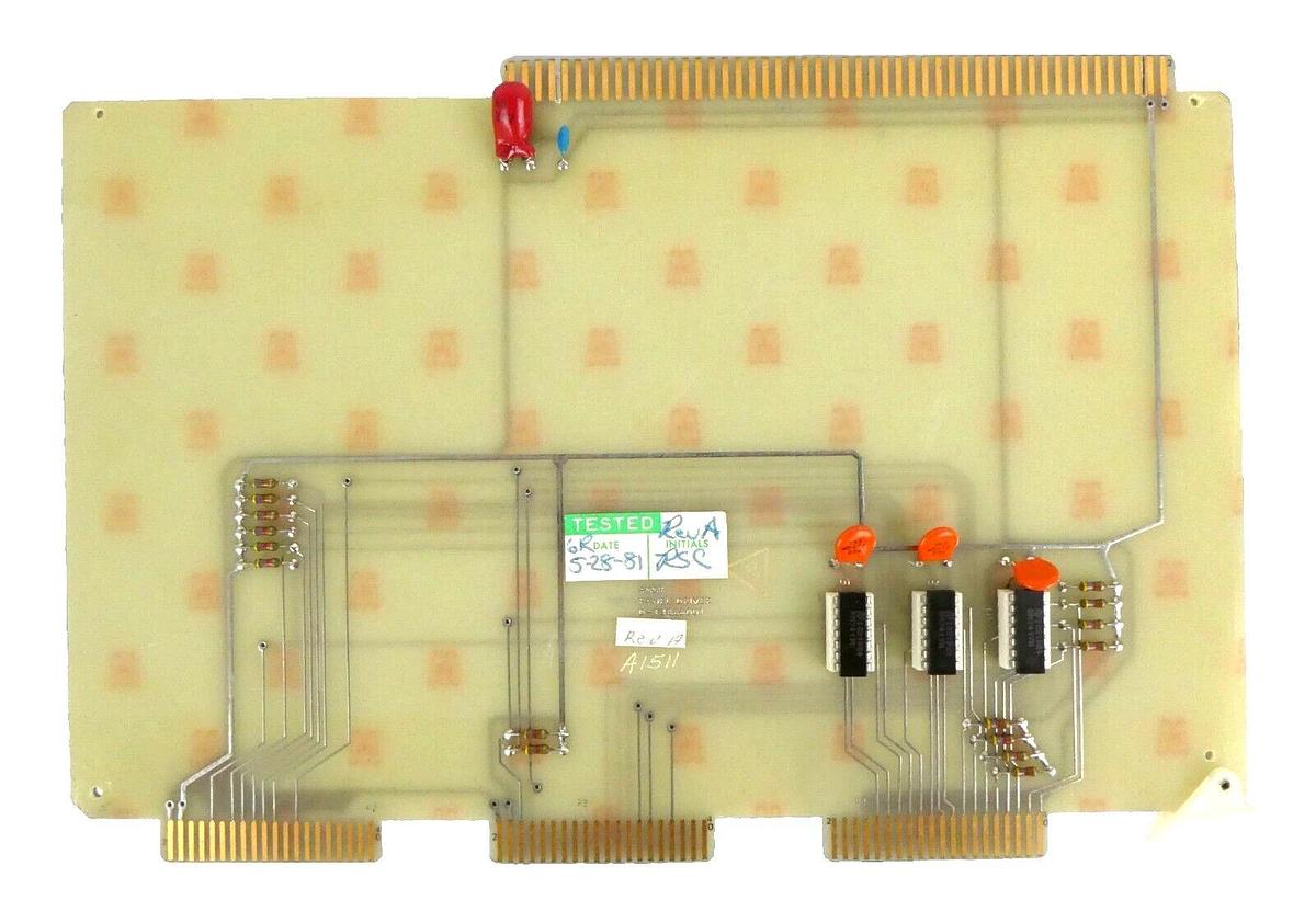 Used Varian F3866001 EQ Panel Driver PCB Assembly Working Surplus