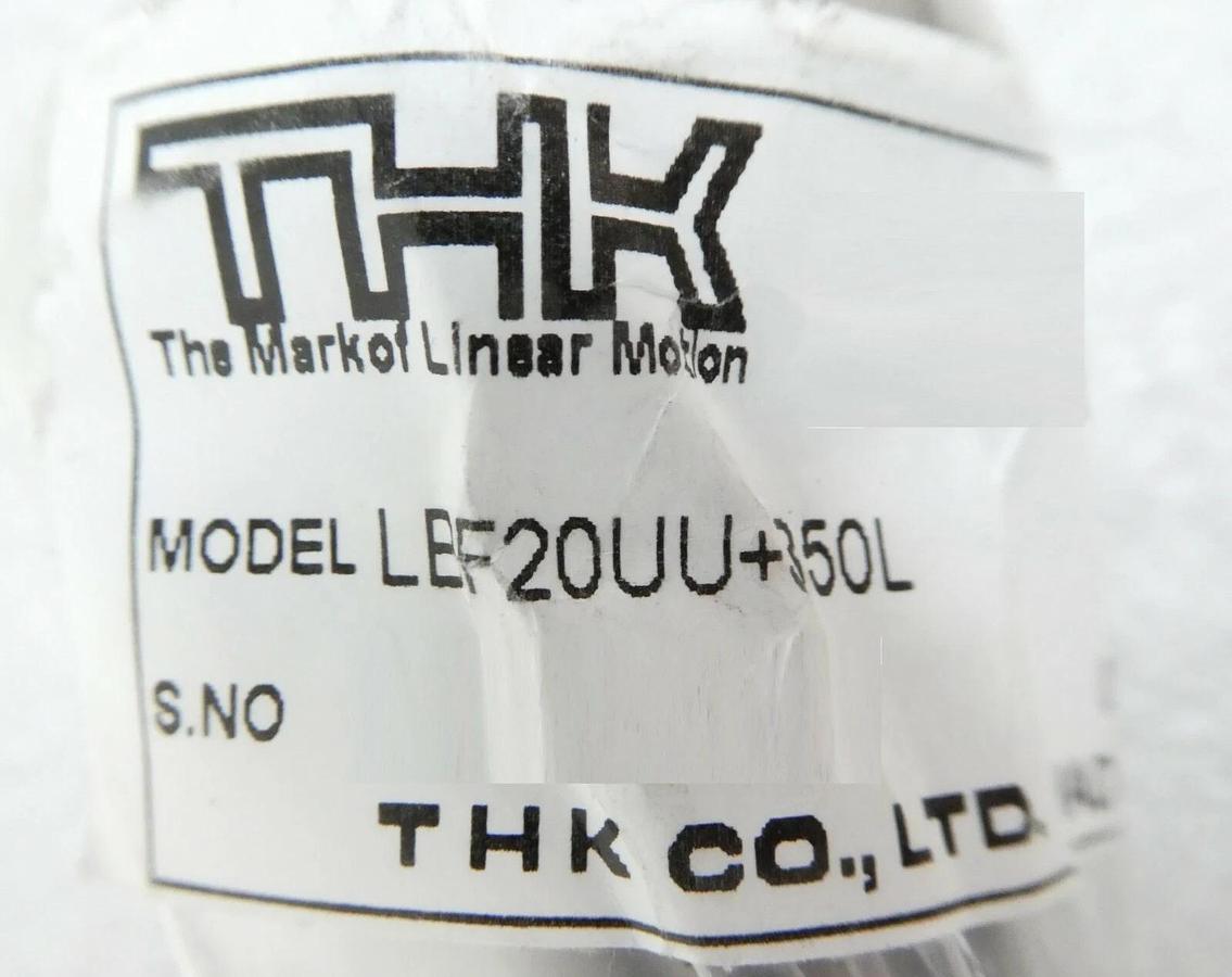 THK LBF20UU+350L Spline Shaft Assembly Mattson Technology 262-00013-00 New Spare