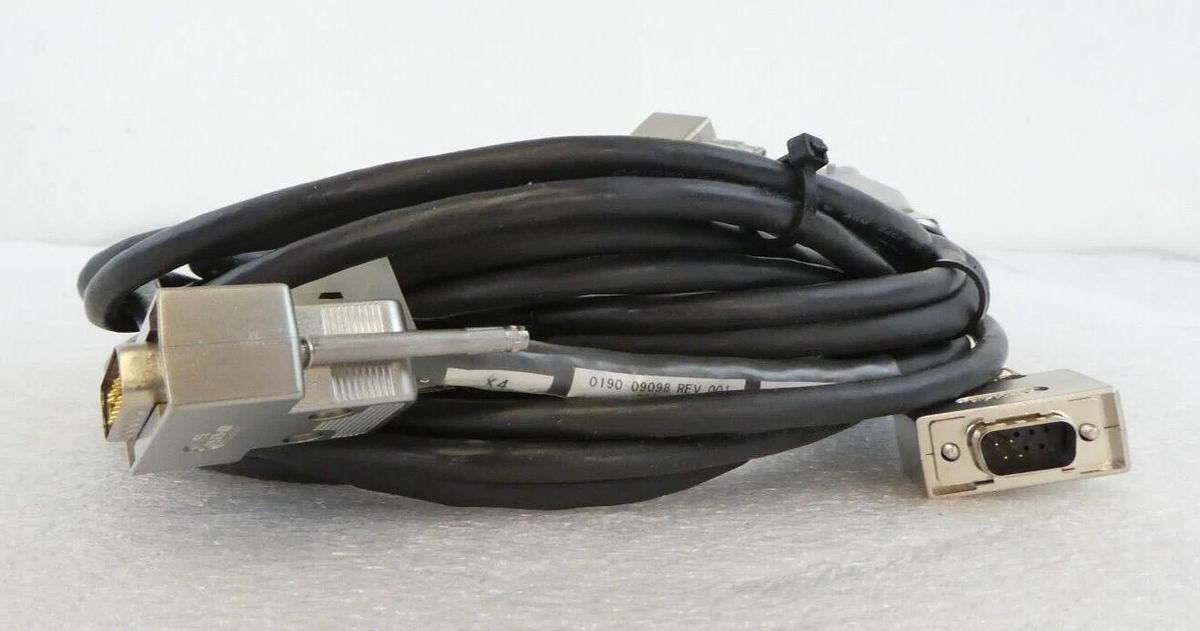 Used Kawasaki Prealigner Cable Set 50979-2159L03 50979-2194L02 AMAT 0190-09098 Spare