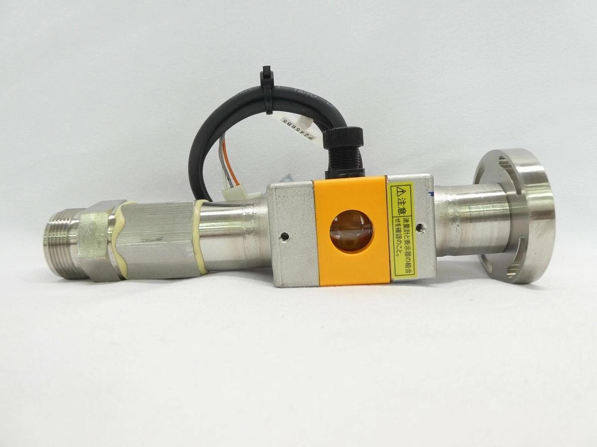 Used Tokyo Flow Meter HF-M30 Helical Inline Flow Meter 0.5 ~ 5 L/min Lot of 3 Working
